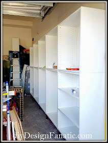 storage, garage, garage cabinets, Ikea Sektion, Ikea, Cottage, Garage Organization