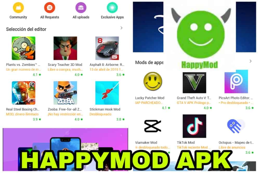 HappyMod Descargar APK Para Android 2021  Andrey Tv