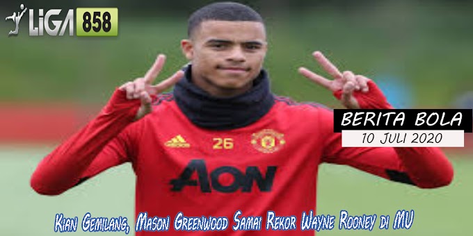 Kian Gemilang, Mason Greenwood Samai Rekor Wayne Rooney Di MU