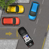 Friv Game - PARK THE POLICE CAR - Play Free Online Game
