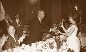 Campeonato de España femenino 1965, Maria Lluïsa Puget recogiendo el premio