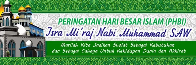 banner isra miraj