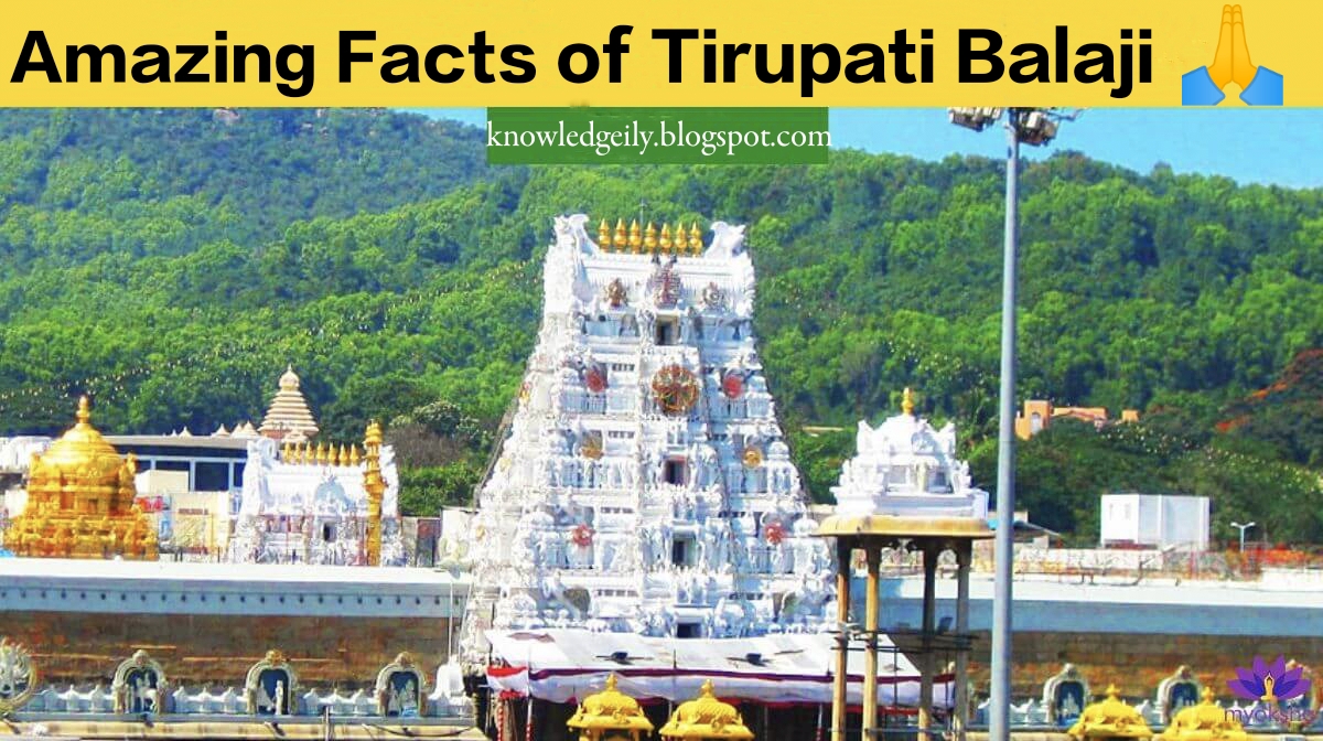 Facts of Tirupati Balaji