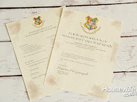 Hogwarts Acceptance Letter Envelope Template