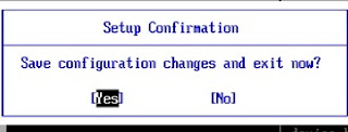 Setup Confirmation booting