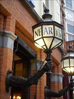 Neary's Laterns outside of the Pub