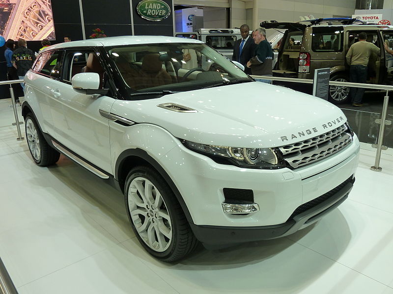SUV of the Year is Range Rover Evoque by Land Rover