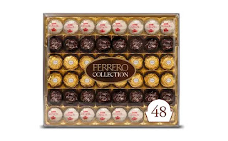 $14.25 - Ferrero Collection Premium Gourmet Assorted Hazelnut Milk Chocolate, Dark Chocolate And Coconut