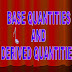 Understanding Derived and Base Quantities