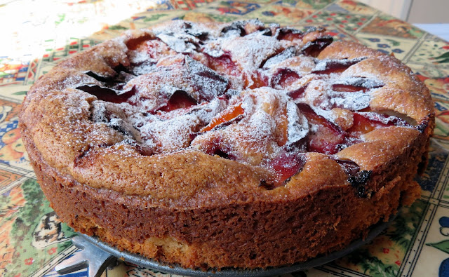 Spiced Plum Cake