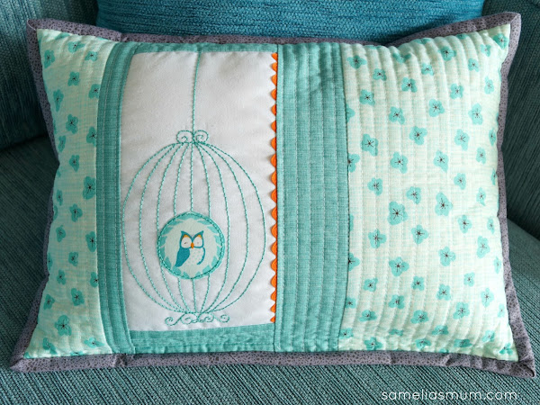 The Birdcage - QAYG Pillow (Free Pattern)