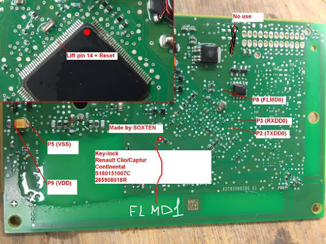 read Renault Clio VI HFM with vvdi prog 2