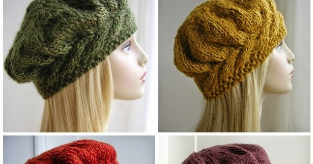 Hand Knitted Things: Weekend Cable Beret
