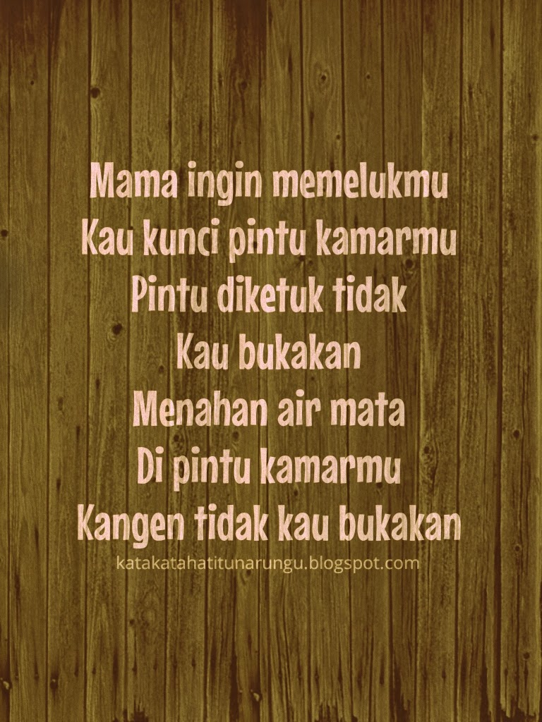 Kata Kata Hati Tuna Rungu Mama Ingin Memelukmu