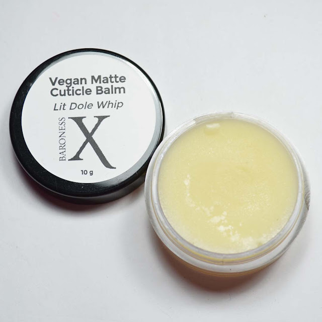 vegan matte cuticle balm in a jar