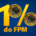  Adicional de 1% do FPM extra de dezembro foi creditado nesta quinta-feira, 8