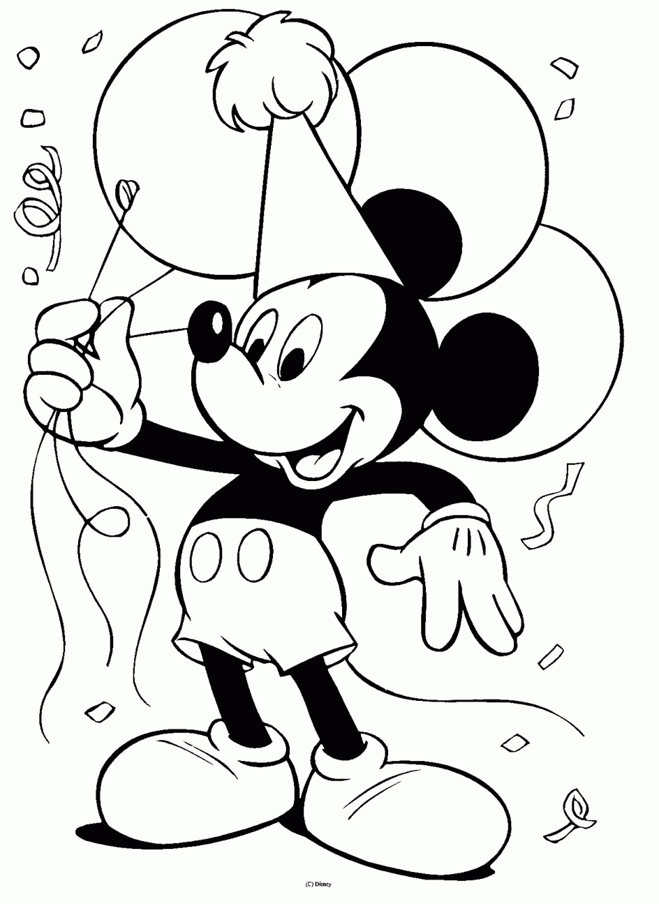 Download Colour Me Beautiful: Mickey & Friends Colouring Pages