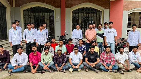 ছাত্রদল নেতা সাম্য হত্যার বিচারের দাবিতে বকশীগঞ্জে অবস্থান কর্মসূচি পালিত
