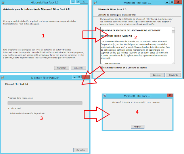 Microsoft Office 2010 Filter Pack 2.0 - Proceso de instalación.