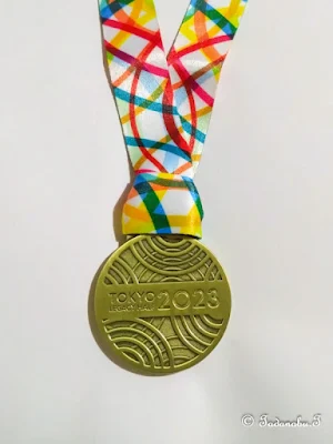 東京レガシーハーフマラソン2023・完走メダル