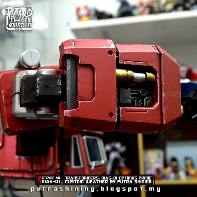 Hasbro Transformers : MAS-01 Optimus Prime 18'' Custom Weather by Putra Shining