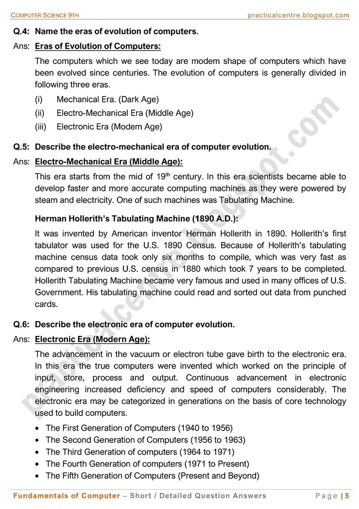 fundamentals-of-computer-short-and-detailed-question-answers-computer-science-9th-notes