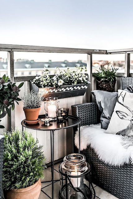 20+ Small Balcony Ideas Apartment