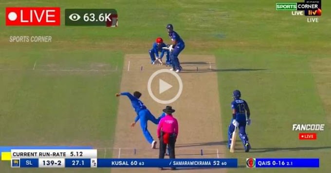 Sri Lanka vs Afghanistan highlight Match Today ODI 2024 