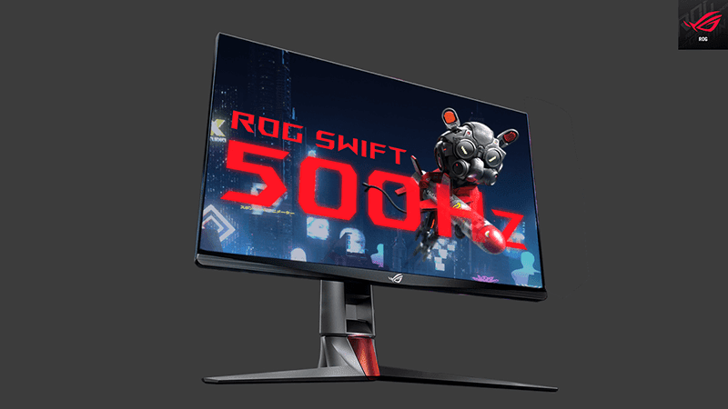 ASUS ROG Swift gaming monitor with a 500Hz refresh rate now official