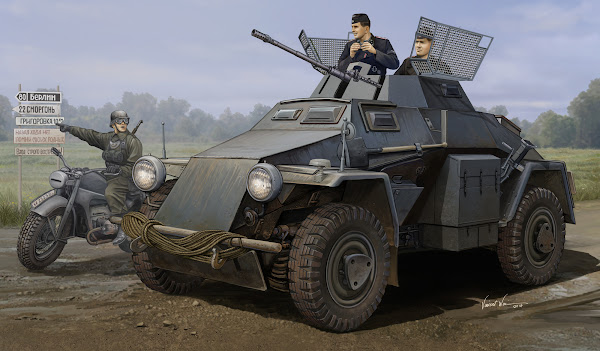 German Sd.Kfz.222 Leichter Panzerwagen