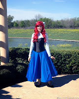  Ariel's Blue Sightseeing Dress Tutorial by Glitzy Geek Girl