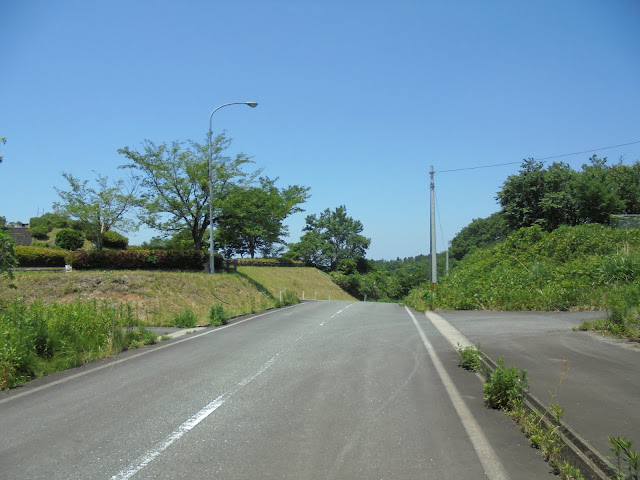 左手が大山ペンション展望駐車場