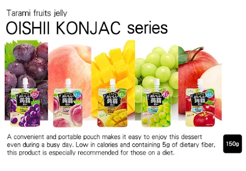 Konjac Jelly Mango Juice from Japan by Tarami