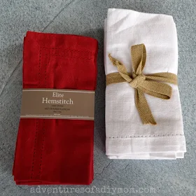 napkins for pillow covers