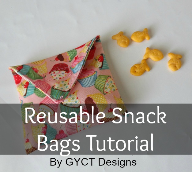 Make a Reusable Snack Bag - My Happy Crazy Life