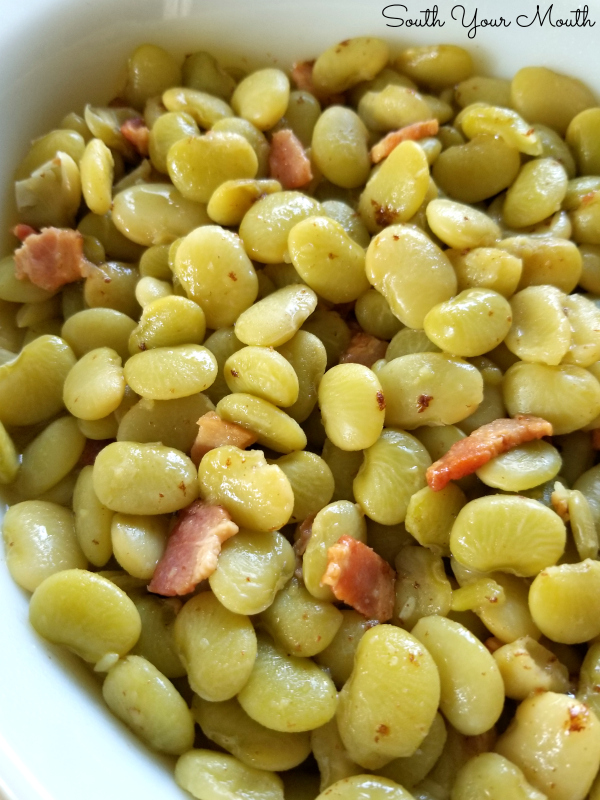 Deep South Dish: Instant Pot Large Lima Beans