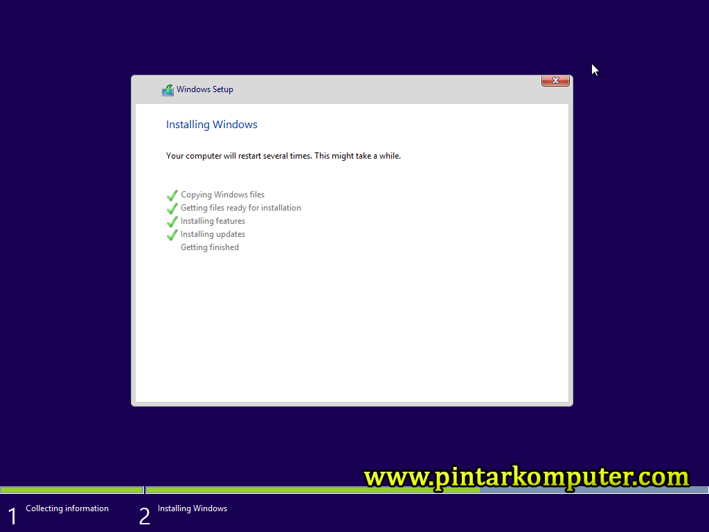 Pintar Komputer - Cara install Windows 8.1