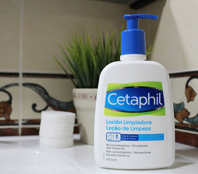 Cetaphil loción limpiadora para pieles sensibles y delicadas