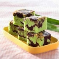 Resep Marmer Cake Pandan