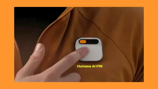 التحكم في Humane AI PIN باستخدام كف يدك