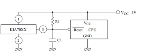 KIA70xx tạo tín hiệu Reset để khởi động CPU