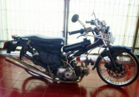 Modifikasi Motor Honda 70 Ceper Keren - Foto Gambar 