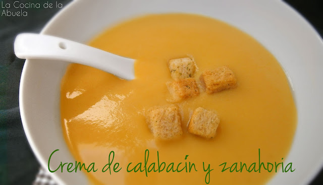 Crema de Calabacín y Zanahoria