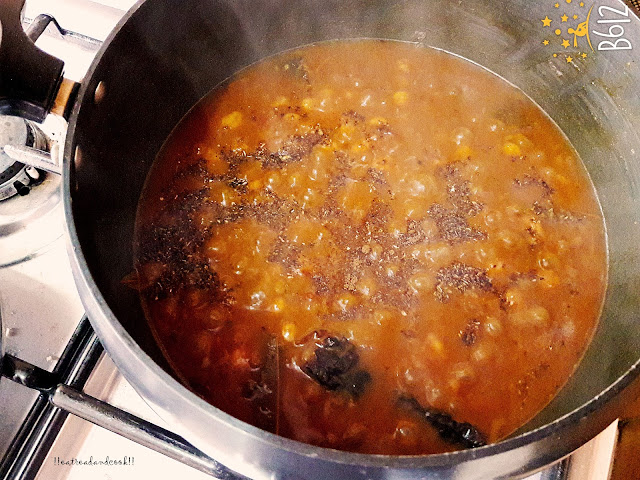 how to make Amritsari Chole recipe and preparation with step by step pictures