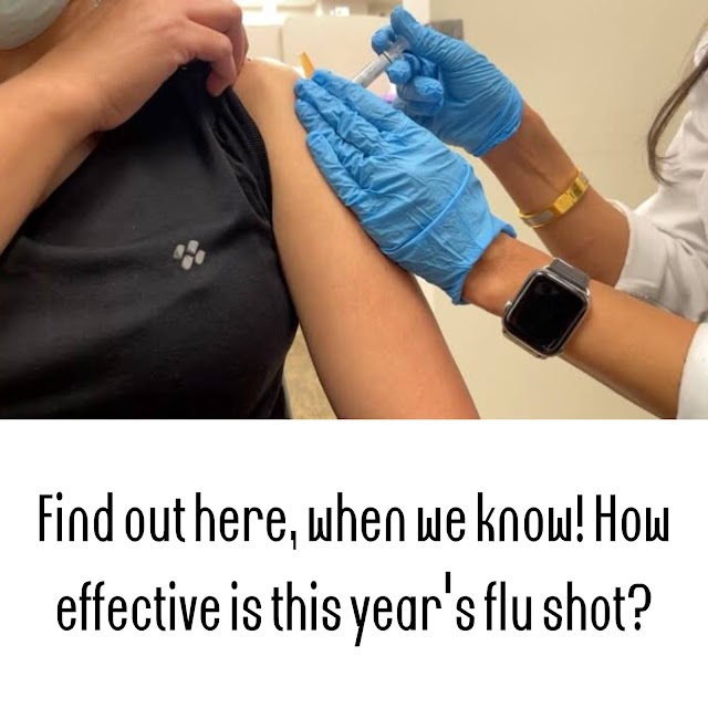 Find out here, when we know! How effective is this year's flu shot?