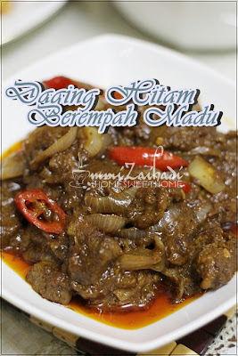 Home Sweet Home: Daging Hitam Berempah Madu