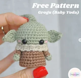 PATRON GRATIS YODA | STAR WARS AMIGURUMI 68145