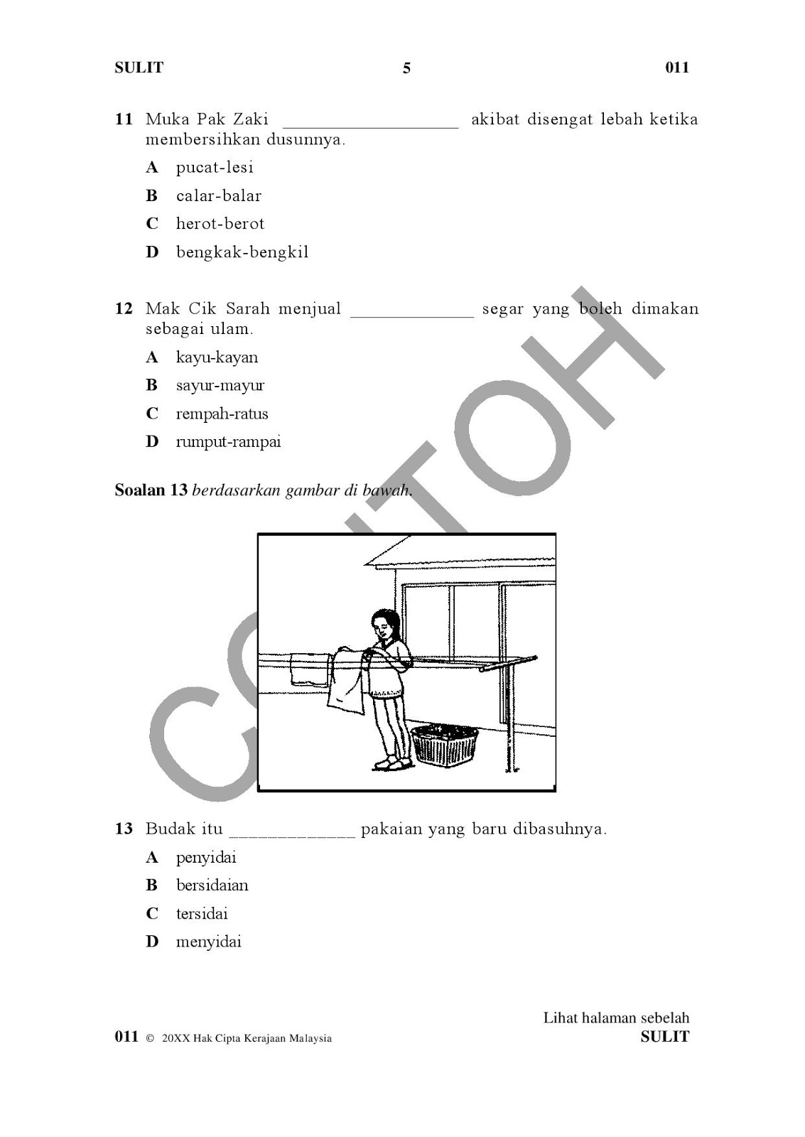 UPSR 2016 Format Dan Contoh Soalan/Instrumen  Akif Imtiyaz