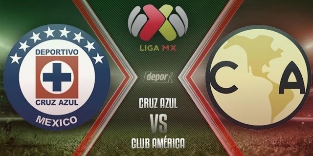 Cruz Azul vs América en vivo - ONLINE Clásico en la fecha 13 de la Liga Mx.