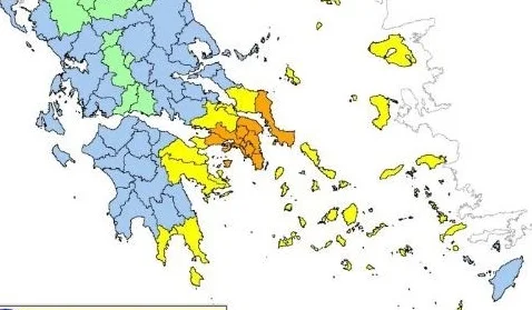 Υψηλός και την Κυριακή 21 Ιουλίου ο κίνδυνος πυρκαγιάς στην Αργολίδα